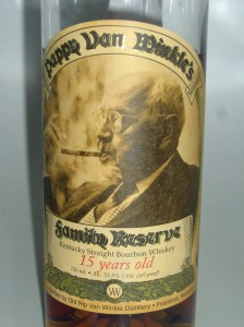 Pappy Van Winkle 15 Year Family Reserve Bourbon Whiskey