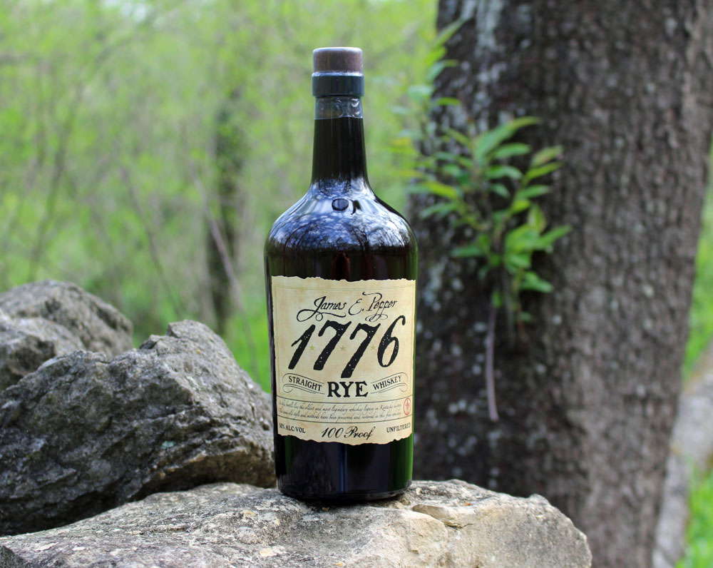 James E. Pepper 1776 Rye Whiskey 