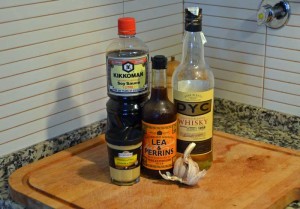 Whiskey marinade ingredients