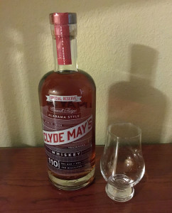 Clyde May Special Reserve Alabama Whiskey