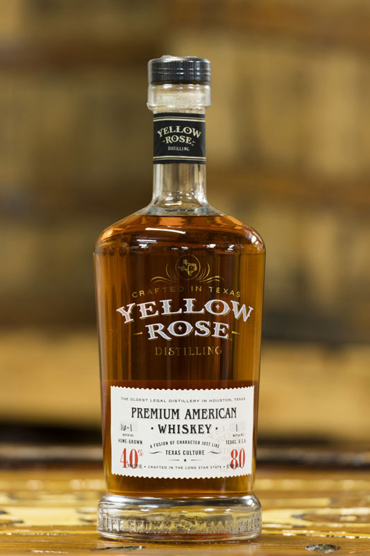 Whisky YELLOW ROSE PREMIUM AMERICAN WHISKEY 40%