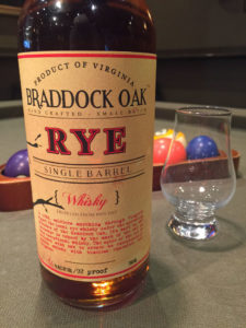 Braddock Oak Rye