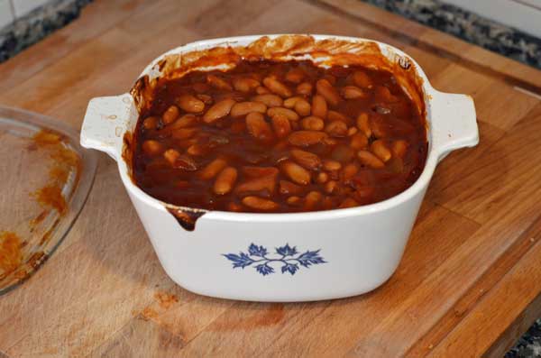 Bourbon and Bacon Baked Beans