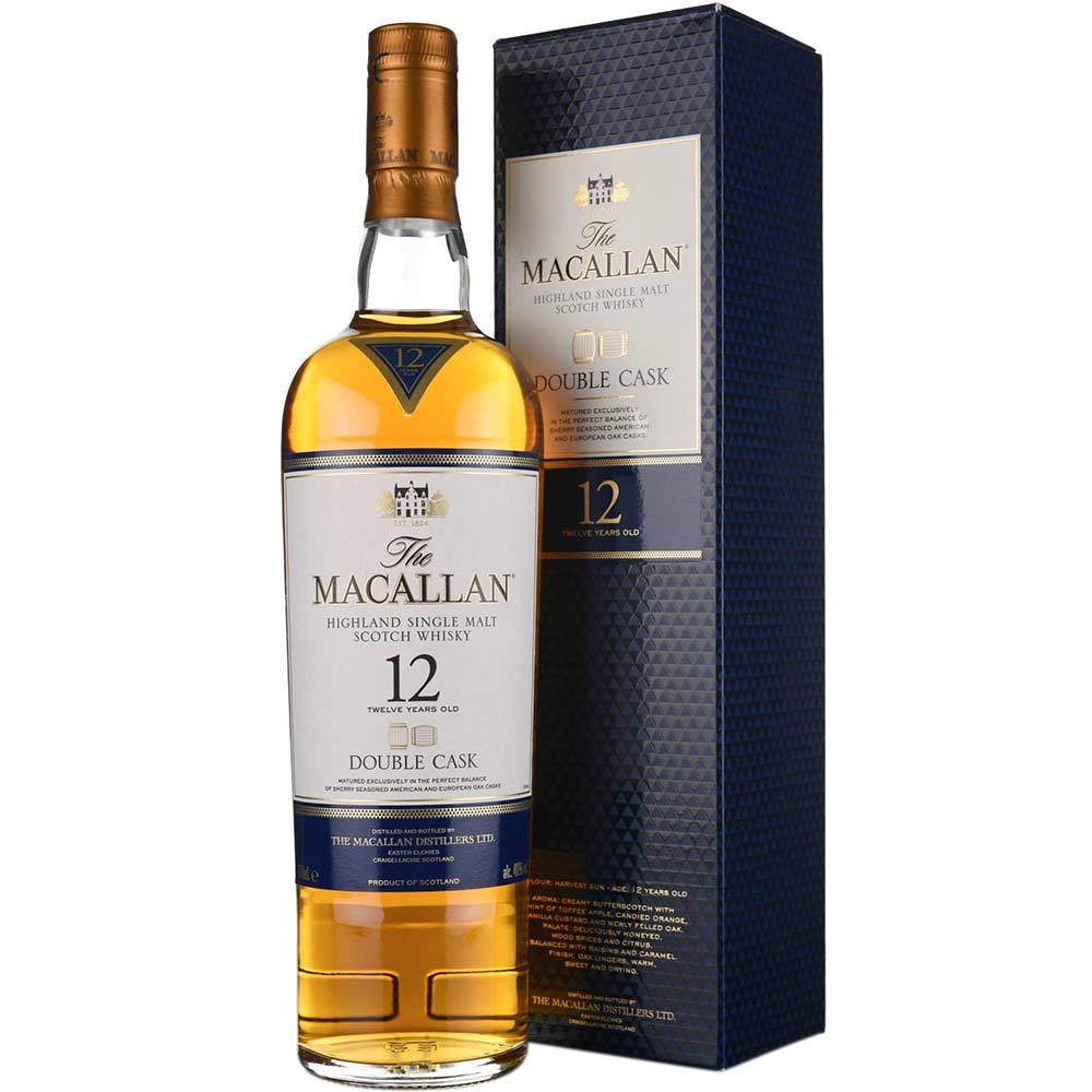 The Macallan Double Cask 12 Year Old.