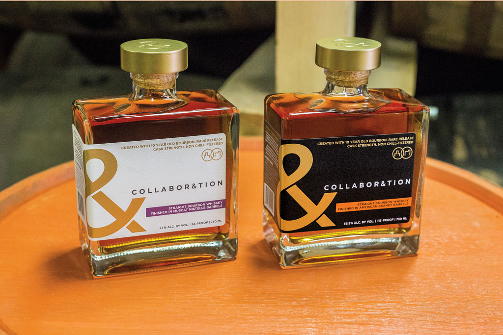 Collabor&ation Brandy Cask Bourbon and it's sibling