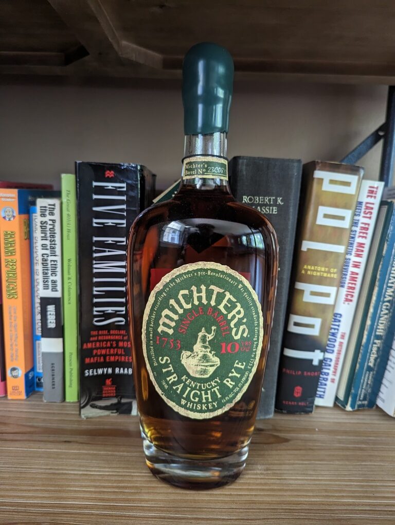 Michter’s 10 Year Old Single Barrel Rye Review (2023) The Whiskey